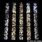 Advent (een gebogen engel bij een ster)
<br/>
Gert-Jan Lobbes, 2016